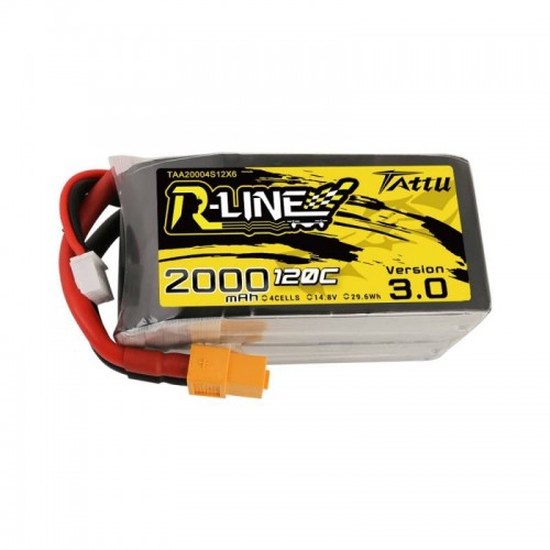 Akumuliatorius Tattu R-Linijinė versija 3.0 2000mAh 14,8V 120C