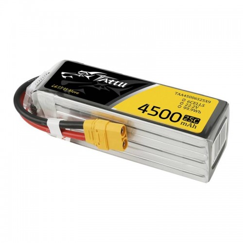 Akumuliatorius Tattu 4500mAh 22,2V 25C 6S1P XT90-LiFePO4