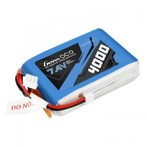 Akumuliatorius LiPo Gens Ace 4000mAh 7,4V 1C-LiFePO4, Li-Ion