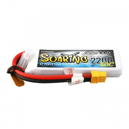 Akumuliatorius Gens Ace Soaring 2200mAh 7.4V 30C 2S1P