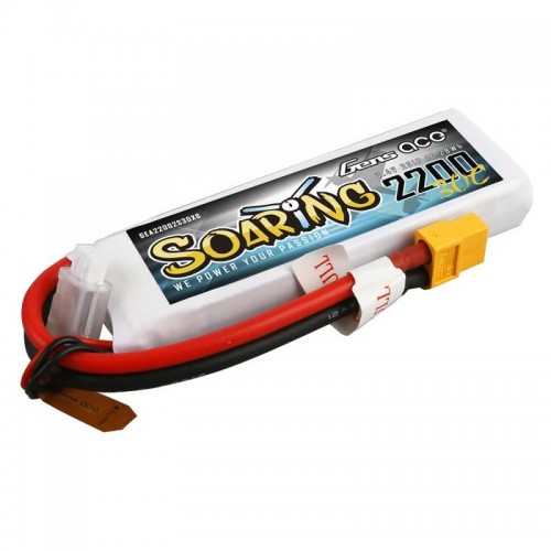 Akumuliatorius Gens Ace Soaring 2200mAh 7.4V 30C 2S1P