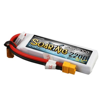 Akumuliatorius Gens Ace Soaring 2200mAh 7.4V 30C 2S1P