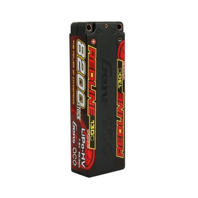 Akumuliatorius Gens Ace Redline 8200mAh 7,6V 130C 2S1P HardCase