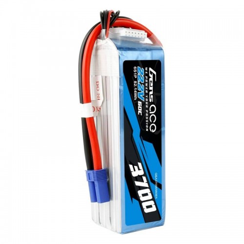 Akumuliatorius Gens Ace 3700mAh 22.2V 60C 6S1P-LiFePO4, Li-Ion