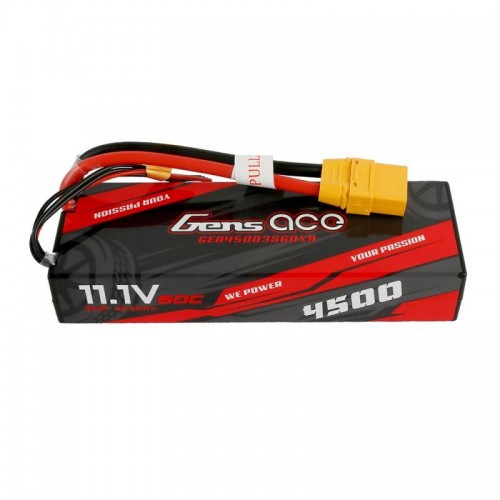 Akumuliatorius Gens Ace 4500mAh 11,1V 60C 3S1P