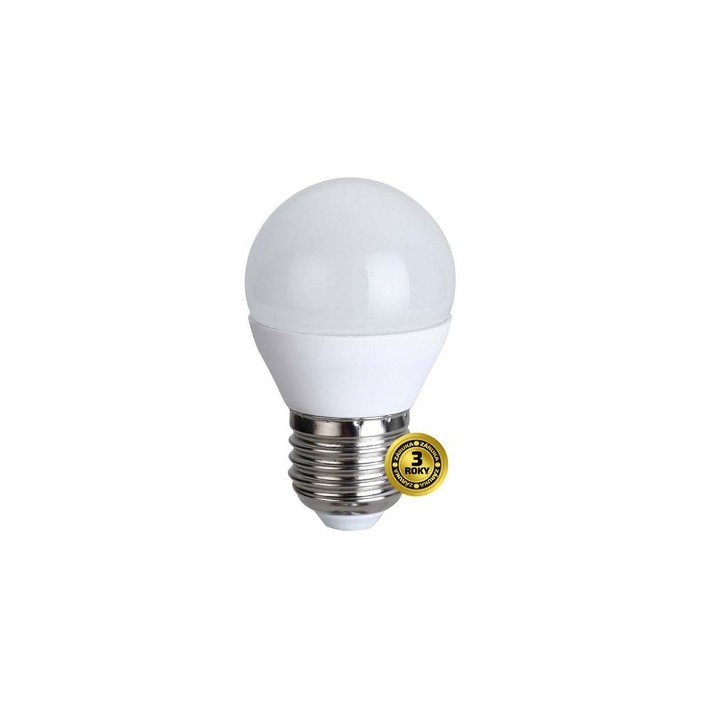 LED lemputė E27 6W G45 šiltai balta SOLIGHT WZ412-1-LED lemputės