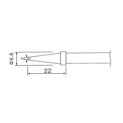 Lituoklio antgalis C1-4 (ZD-30C, ZD-99