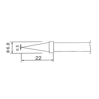Lituoklio antgalis C1-2 (ZD-30C, ZD-99