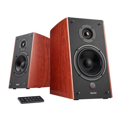 Edifier R2000DB Garsiakalbiai 2.0 (rudi)-HI-Fi sistemos