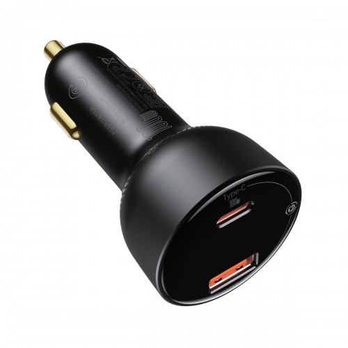 "Baseus Superme" automobilinis įkroviklis, USB, USB-C, 100 W