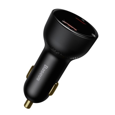 "Baseus Superme" automobilinis įkroviklis, USB, USB-C, 100 W