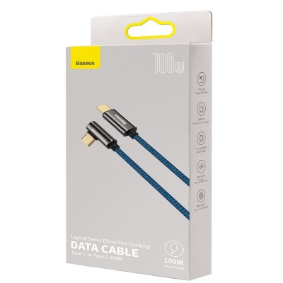 USB kabelis-C į USB-C Baseus Legend serijos, PD, 100W, 2 m