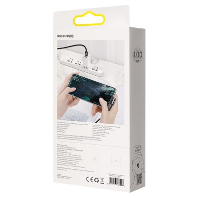 USB kabelis-C į USB-C Baseus Legend serijos, PD, 100 W, 1 m
