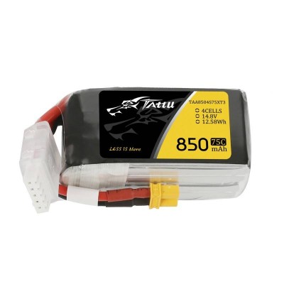 Akumuliatorius Tattu 850mAh 14.8V 75C 4S1P-Pagrindinis