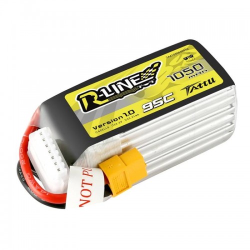 Akumuliatorius Tattu R-Linija 1050mAh 22.2V 95C 6S1P