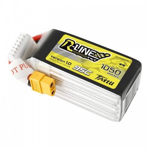 Akumuliatorius Tattu R-Linija 1050mAh 22.2V 95C 6S1P