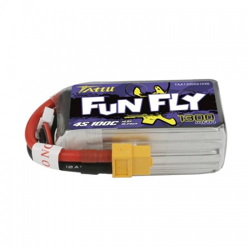 Akumuliatorius Tattu Funfly 1300mAh 14,8V 100C 4S1P-Pagrindinis