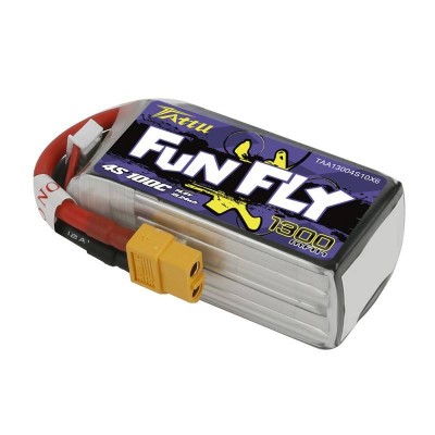 Akumuliatorius Tattu Funfly 1300mAh 14,8V 100C 4S1P-Pagrindinis