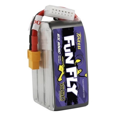 Akumuliatorius Tattu Funfly 1550mAh 22.2V 100C 6S1P