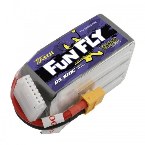 Akumuliatorius Tattu Funfly 1550mAh 22.2V 100C 6S1P