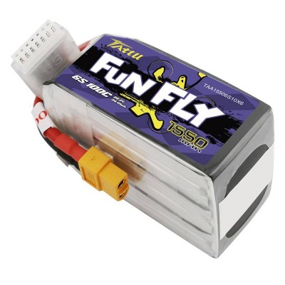 Akumuliatorius Tattu Funfly 1550mAh 22.2V 100C 6S1P