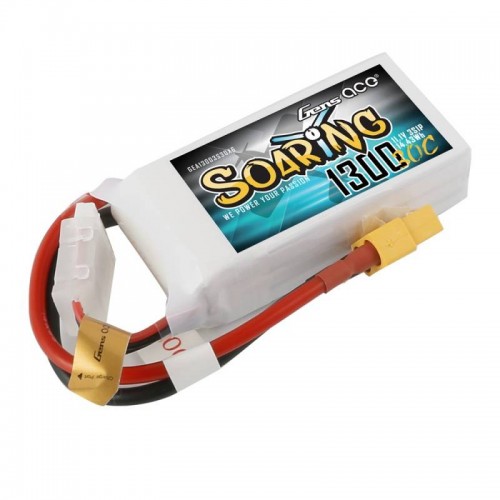 Akumuliatorius Gens Ace Soaring 1300mAh 11.1V 30C 3S1P