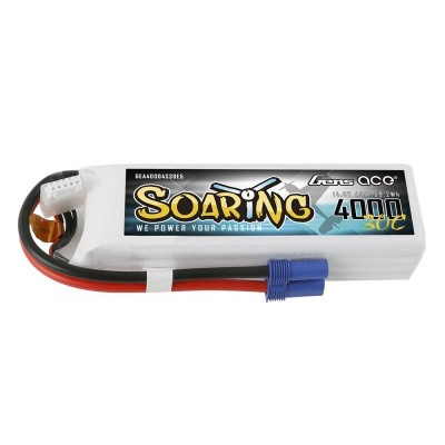 Akumuliatorius Gens Ace Soaring 4000mAh 14.8V 30C 4S1P