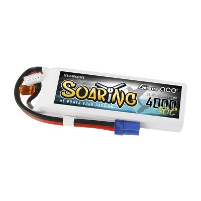 Akumuliatorius Gens Ace Soaring 4000mAh 14.8V 30C 4S1P