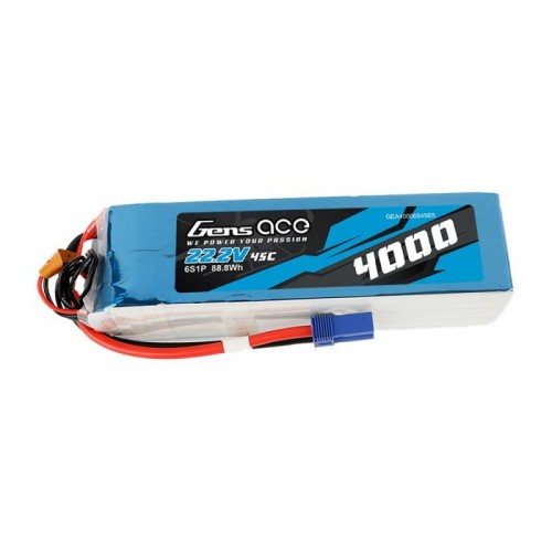 Akumuliatorius Gens Ace 4000mAh 22.2V 45C 6S1P-Pagrindinis