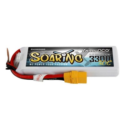 Akumuliatorius Gens Ace Soaring 3300mAh 11.1V 30C 3S1P