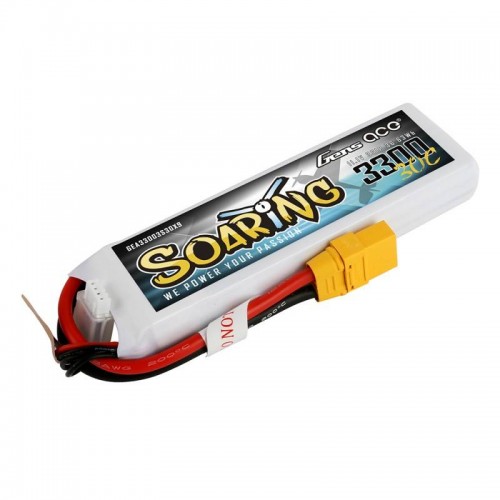 Akumuliatorius Gens Ace Soaring 3300mAh 11.1V 30C 3S1P