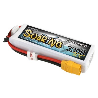 Akumuliatorius Gens Ace Soaring 3300mAh 14.8V 30C 4S1P