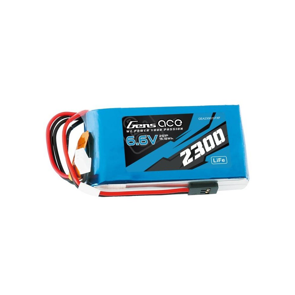 Akumuliatorius Gens Ace 2300mAh 6.6V 2S1P Li-Fe-Pagrindinis