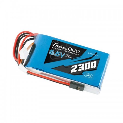 Akumuliatorius Gens Ace 2300mAh 6.6V 2S1P Li-Fe-Pagrindinis