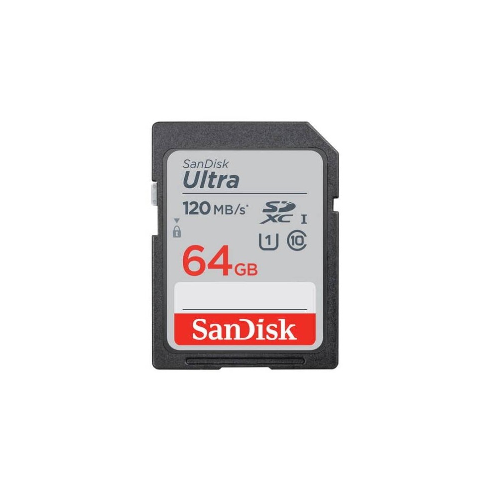 Atminties kortelė SanDisk Ultra SDXC 64GB 120 MB/s UHS-I