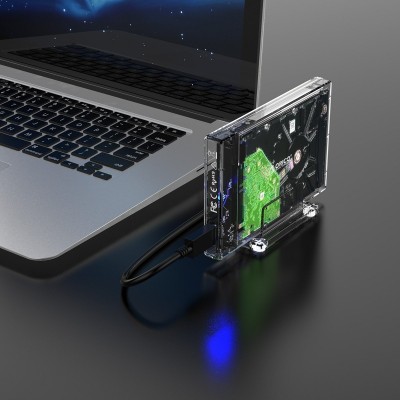 Orico 2,5" išorinis HDD korpusas su stovu, USB-C 3.1 + kabelis