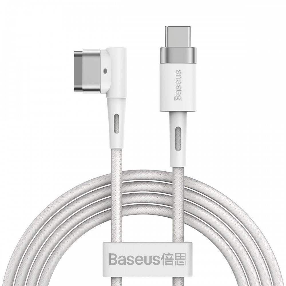 "Baseus" cinko magnetinis kabelis, USB-C, 60 W, 2 m, kampinis