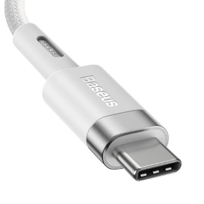 "Baseus" cinko magnetinis kabelis, USB-C, 60 W, 2 m, kampinis