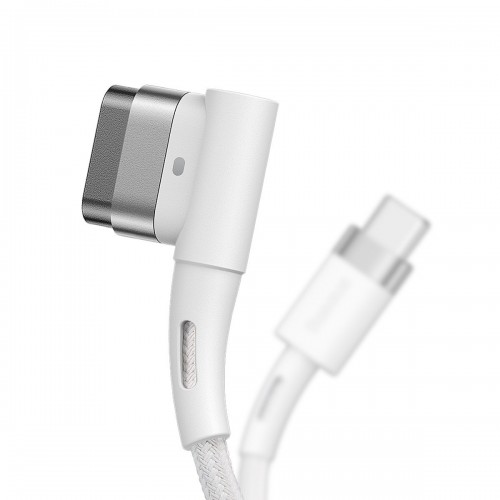 "Baseus" cinko magnetinis kabelis, USB-C, 60 W, 2 m, kampinis
