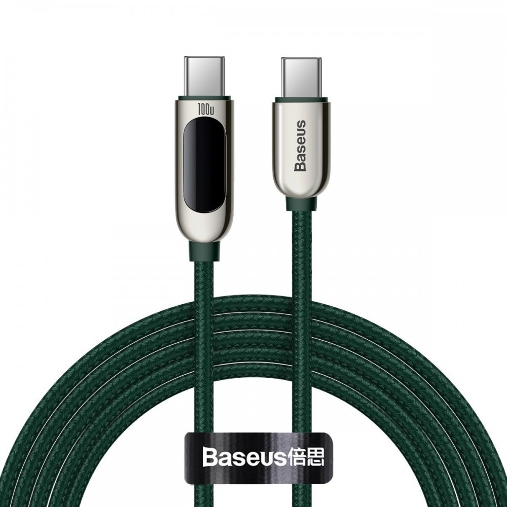 USB kabelis-C į USB-C pagrindo ekrano, 100 W, 2 m