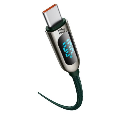 USB kabelis-C į USB-C pagrindo ekrano, 100 W, 2 m