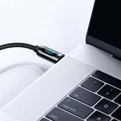 USB kabelis-C į USB-C pagrindo ekrano, 100 W, 2 m