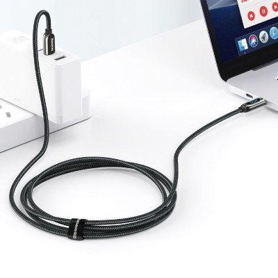 USB kabelis-C į USB-C pagrindo ekrano, 100 W, 2 m
