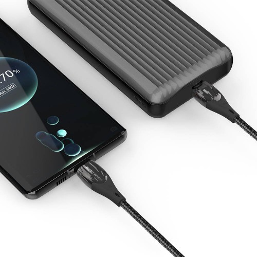 USB kabelis-C į USB-C BlitzWolf BW-FC1, 96W, 5A, 1 m