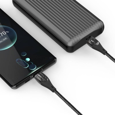 USB kabelis-C į USB-C BlitzWolf BW-FC1, 96W, 5A, 1 m