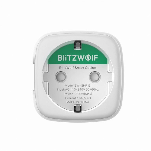 Blitzwolf BW-SHP15 išmanusis kištukinis lizdas, ZigBee
