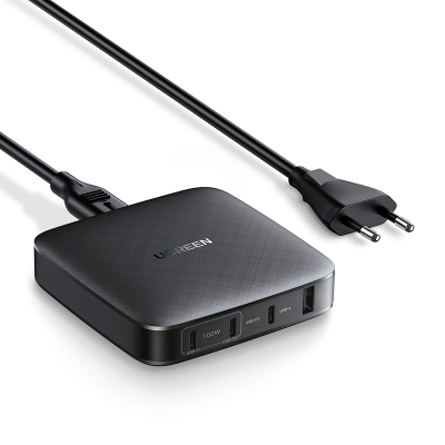 UGREEN CD226 Sieninis įkroviklis, USB QC3.0, 3x USB-C, 100 W