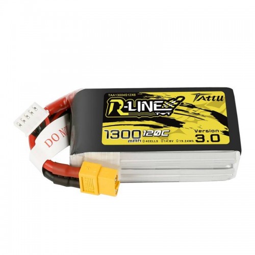 Akumuliatorius Tattu R-Linijinė versija 3.0 1300mAh 14,8V 120C