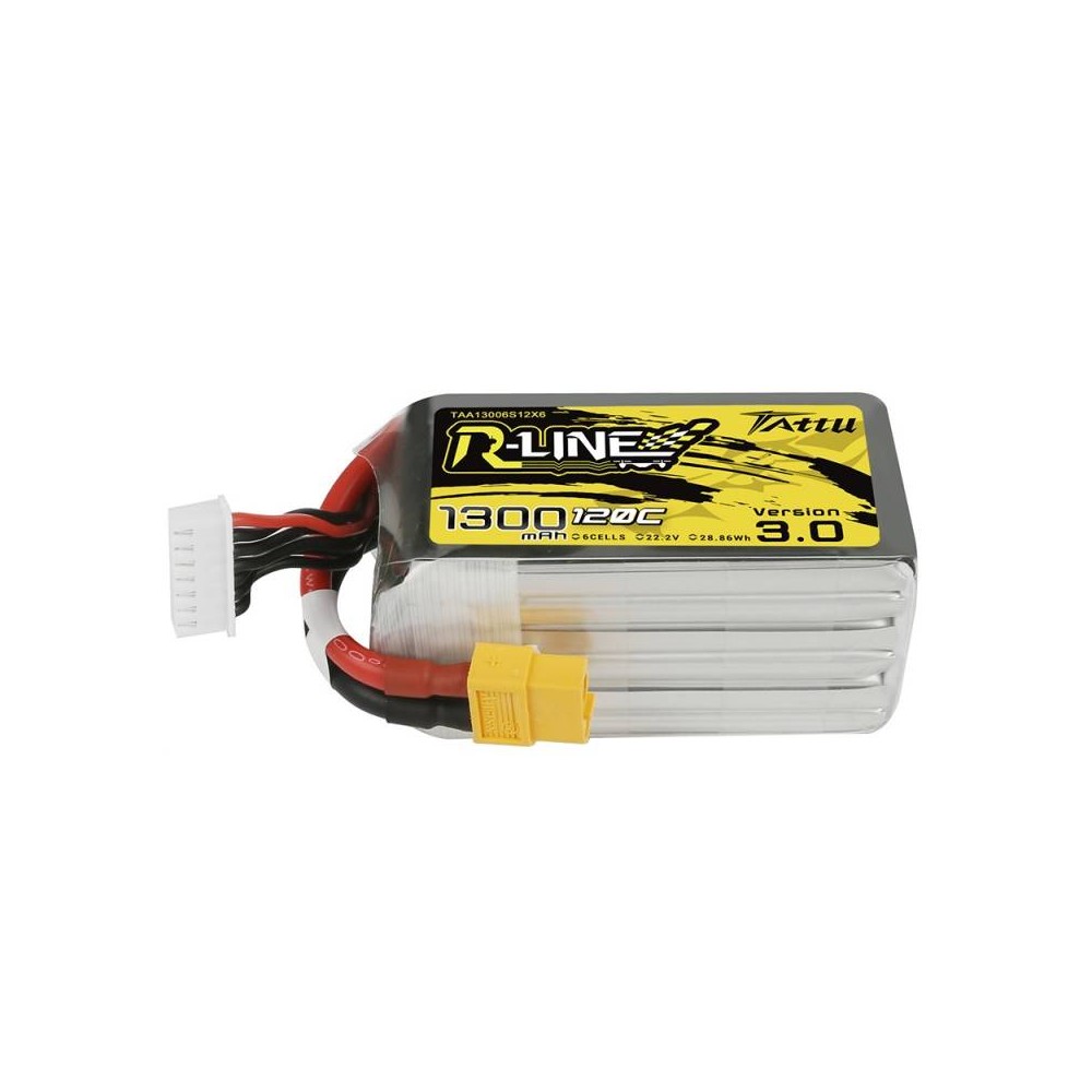 Akumuliatorius Tattu R-Linijinė versija 3.0 1300mAh 22,2V 120C
