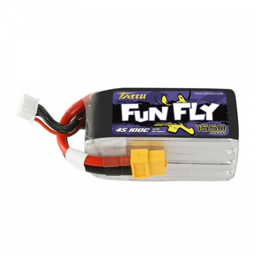 Akumuliatorius Tattu Funfly 1550mAh 14,8V 100C 4S1P-Pagrindinis